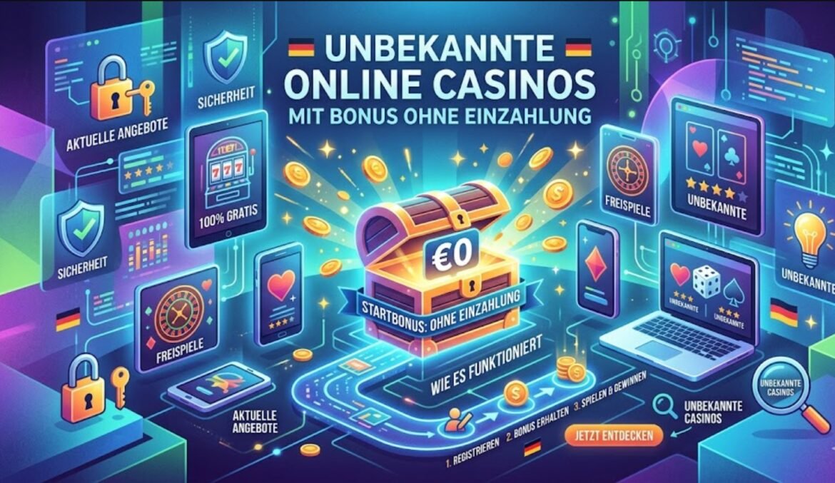 unbekannte online casinos mit bonus ohne einzahlung